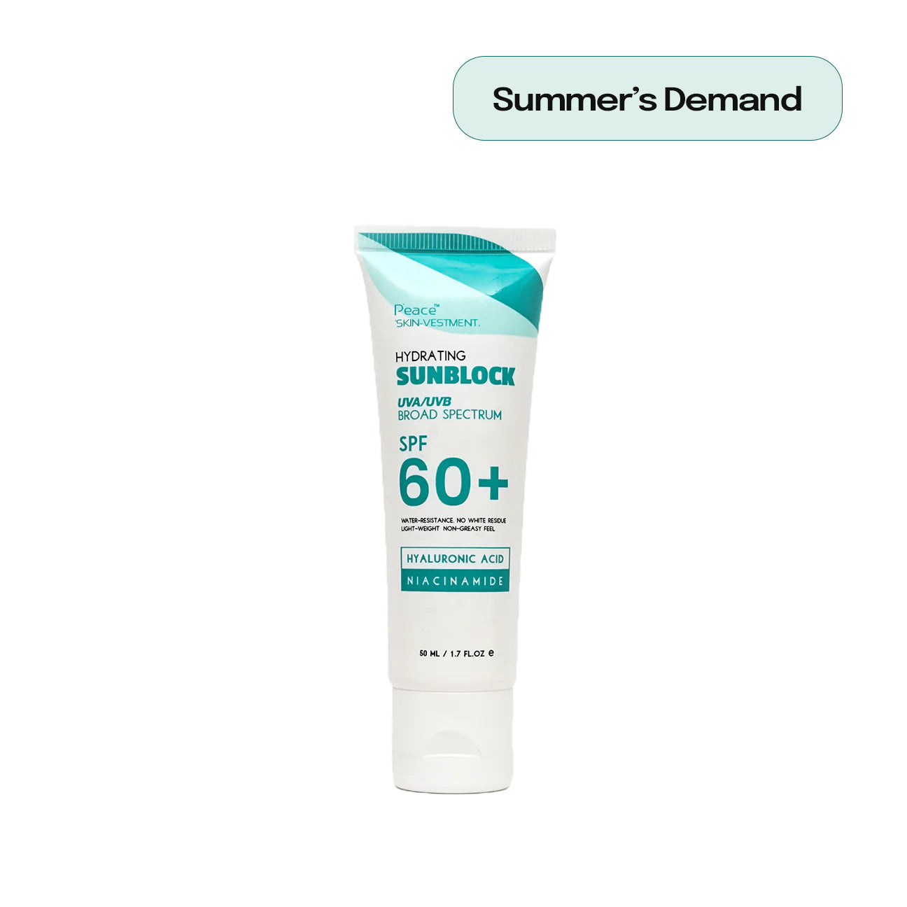 Sunblock SPF 60+ UVA UVB